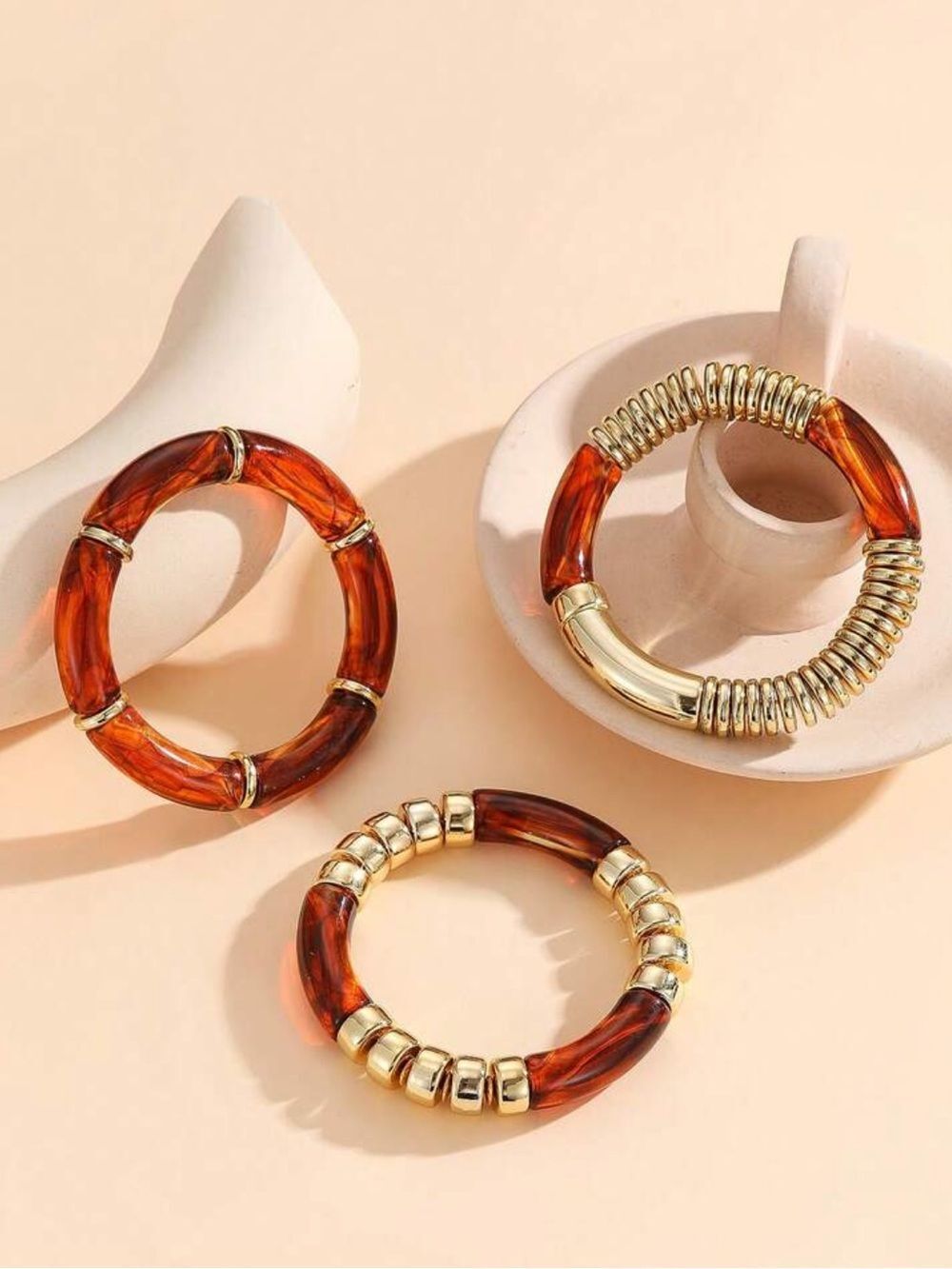 Boho Amber Bracelet N2314